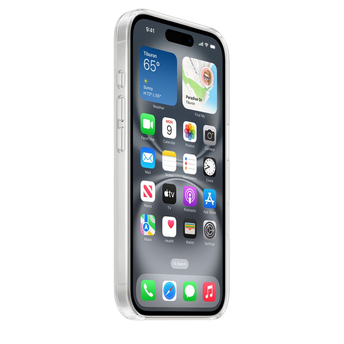 Чехол Clear Case MagSafe iPhone 16